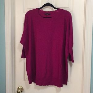 Ladies XL cranberry-pink Sweater